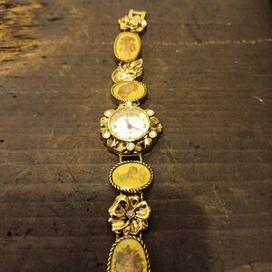 Vintage Cherub watch bracelet